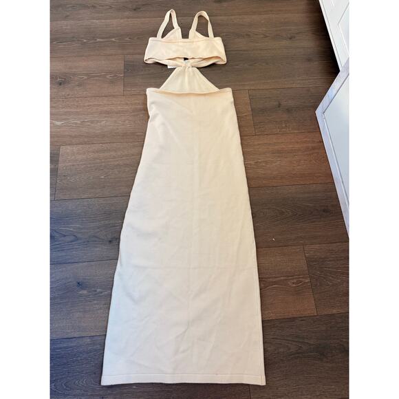 Love Lolita‎ NEW XS Ottilie Maxi Dress Cream Cut Out Romantic Dreamy Soft - Picture 4 of 8